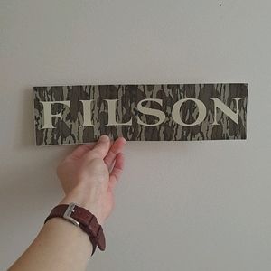 Filson camouflage sticker